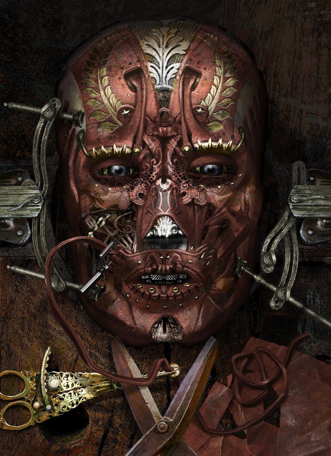 1163x1600 px, steampunk