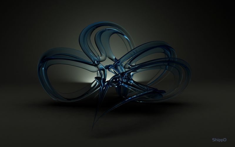 nero, astratto, 3D, bicchieri, blu, bicchiere nero, astratto, 3D, bicchieri, blu, bicchiere