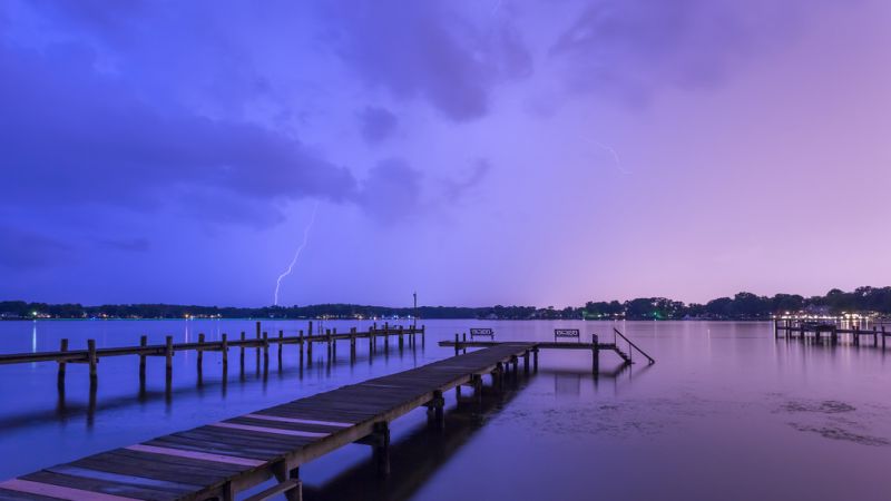 paisaje,puesta de sol,mar,noche,agua,lago