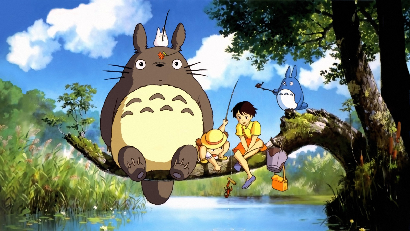 anime, Můj soused Totoro, Studio Ghibli, džungle, Snímek obrazovky