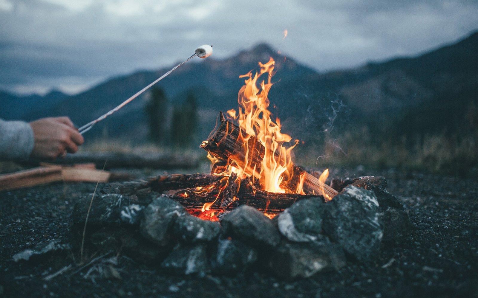 fuoco, camino, fuoco di bivacco, marshmallows, immagine dello schermo, atmosfera della terra, fenomeno geologico, falò