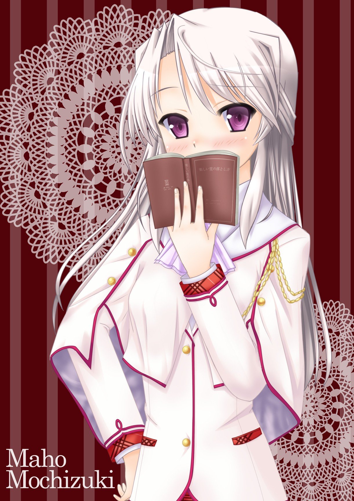 1221x1728 px, anime, anime dívky, Daitoshokan žádnou Hitsujikai, Mochizuki Maho