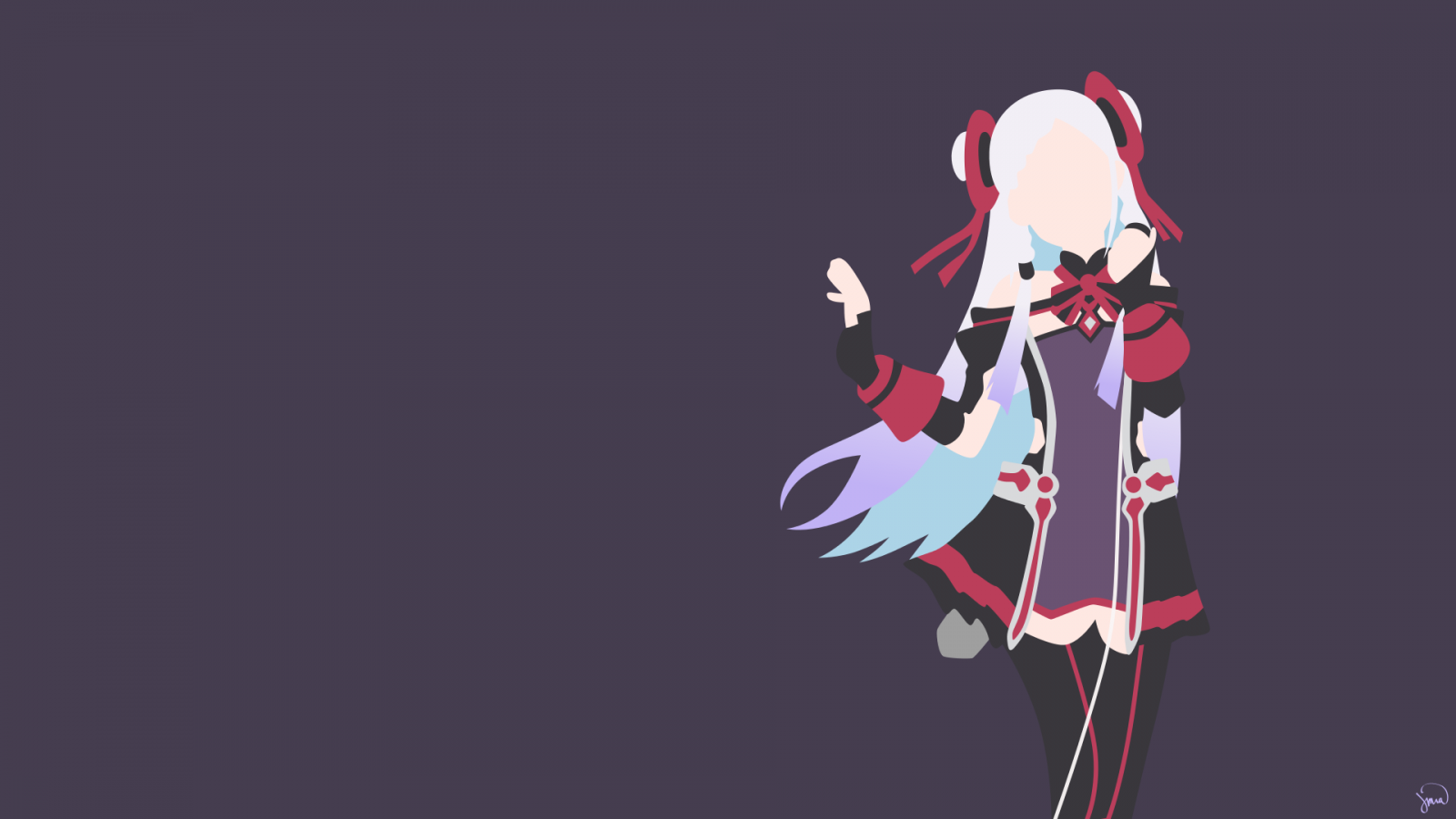 Wallpaper Sword Art Online, anime girls, Yuna Sword Art Onilne