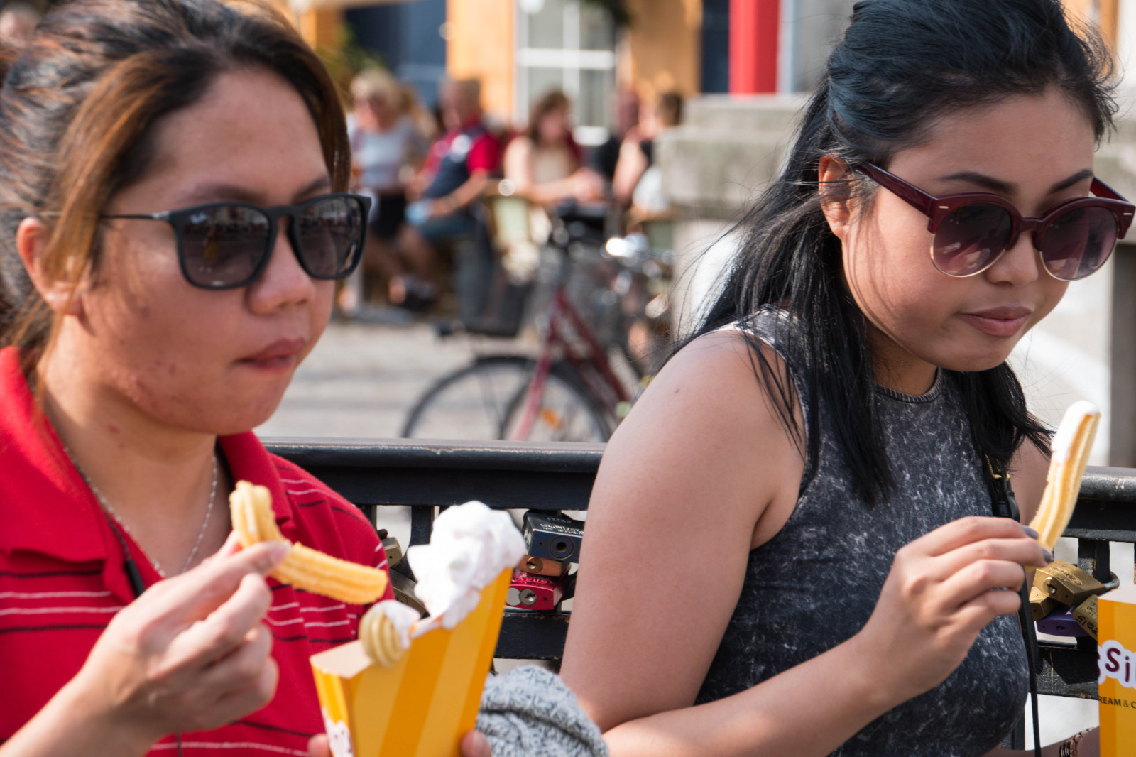 mennesker, by, gade, briller, sommer, Europa, spise, Danmark, København, cityview, festival, dame, både, Gade syn, danmark, k benhavn, streetlife, regionhovedstaden, dk, m nniskor, newharbour, Nyhamn, nyhavn