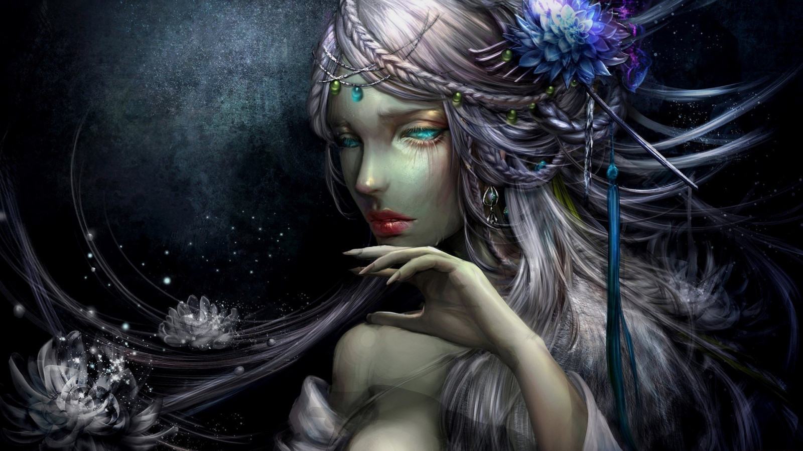 fantasy umění, umělecká díla, mytologie, tma, Snímek obrazovky, počítač tapeta, fiktivní postava, žena bojovník, mýtické zvíře