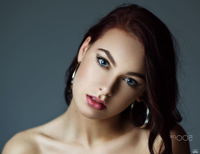 tvář, ženy, 500px, model, portrét, ryšavý tvář, ženy, 500px, model, portrét, ryšavý