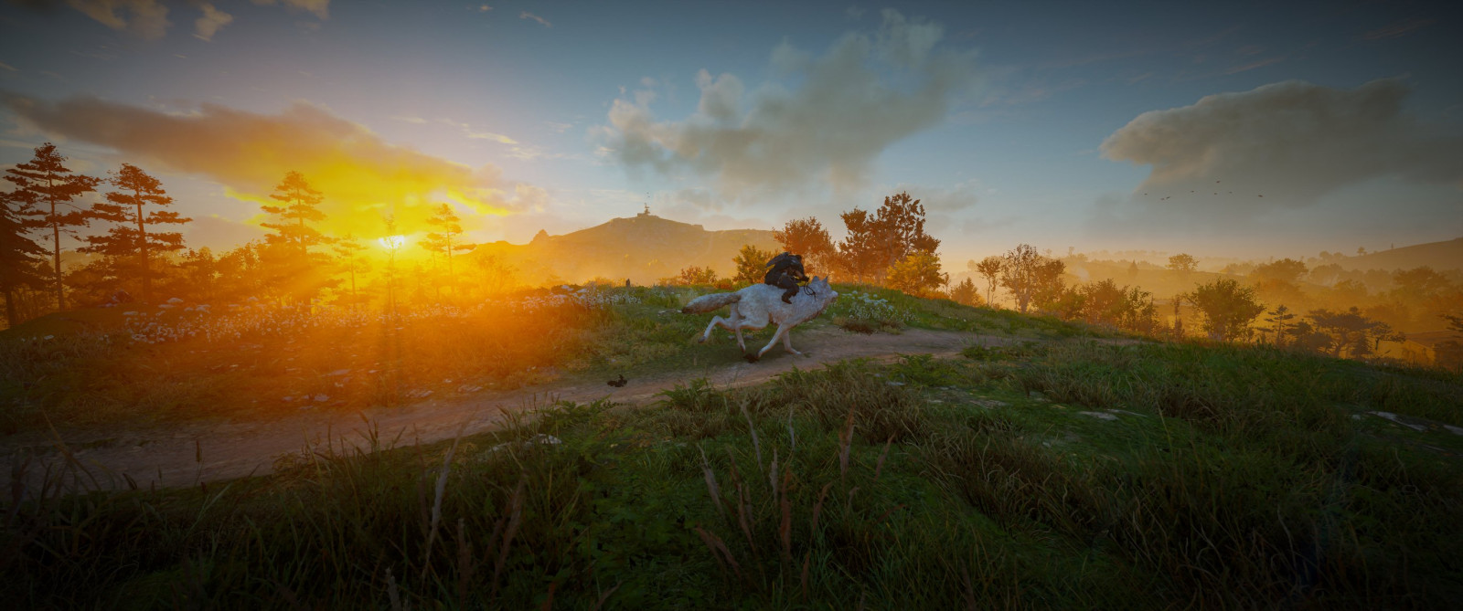 Assassin's Creed, Assassins Creed Valhalla, Assassin's Creed Valhalla, Pomarańczowy, krajobraz, Eivor