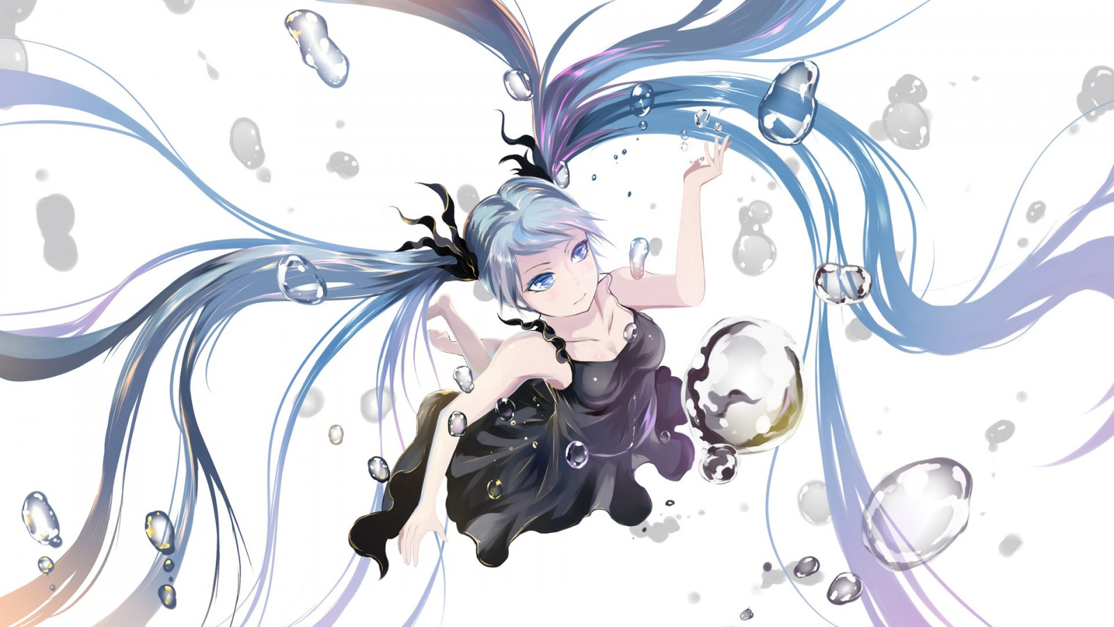 výkres, ilustrace, anime, anime dívky, kresba tužkou, kreslená pohádka, Vocaloid, Hatsune Miku, láhev Miku, skica, mangaka