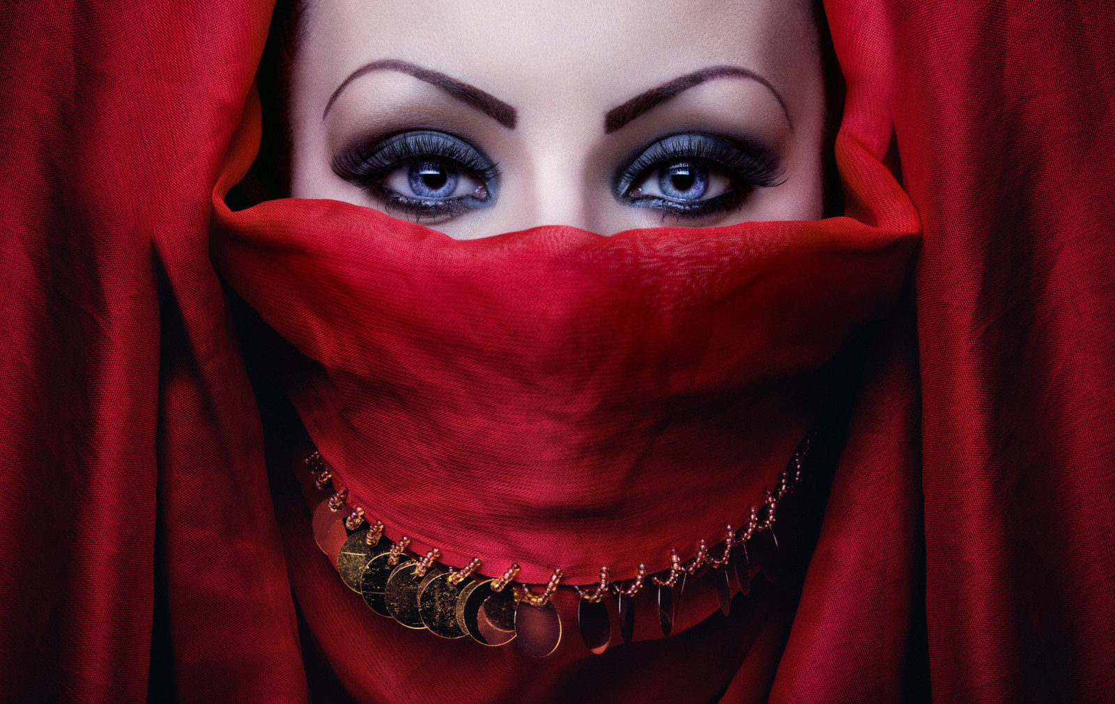 Gesicht, Frau, Modell-, Porträt, rot, bilden, Kleid, Mund, Kleidung, Kopf, Farbe, Auge, Dunkelheit, Kostüm, Organ, Nahansicht