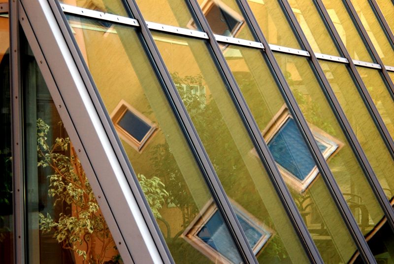 abstrakt,speilbilde,bygning,vindu,arkitektur,md