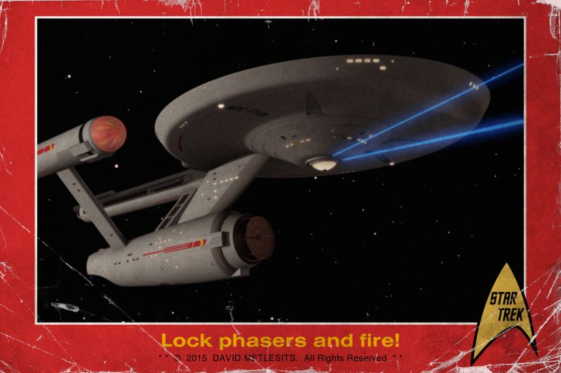 Star Trek,USS Enterprise uzay gemisi,Star Trek TOS,Constitution class,Sıkıntılı,Kırışıklıklar
