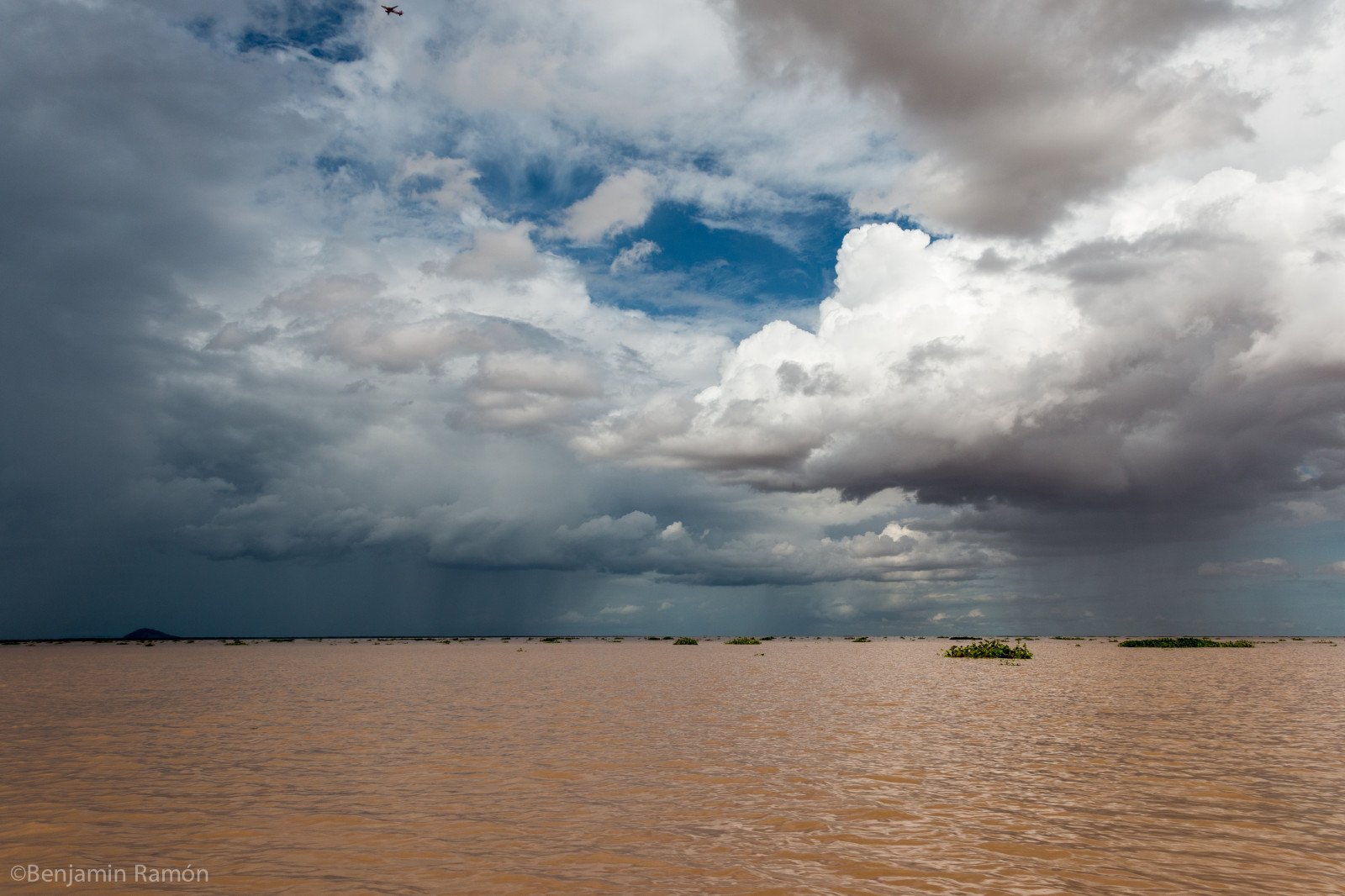 blu, cielo, natura, nuvole, aereo, cambodge, Laos