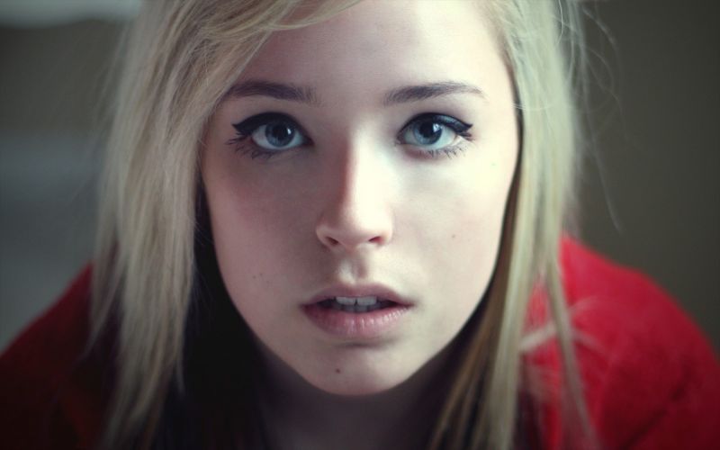tvář, ženy, model, portrét, blondýnka, dlouhé vlasy tvář, ženy, model, portrét, blondýnka, dlouhé vlasy