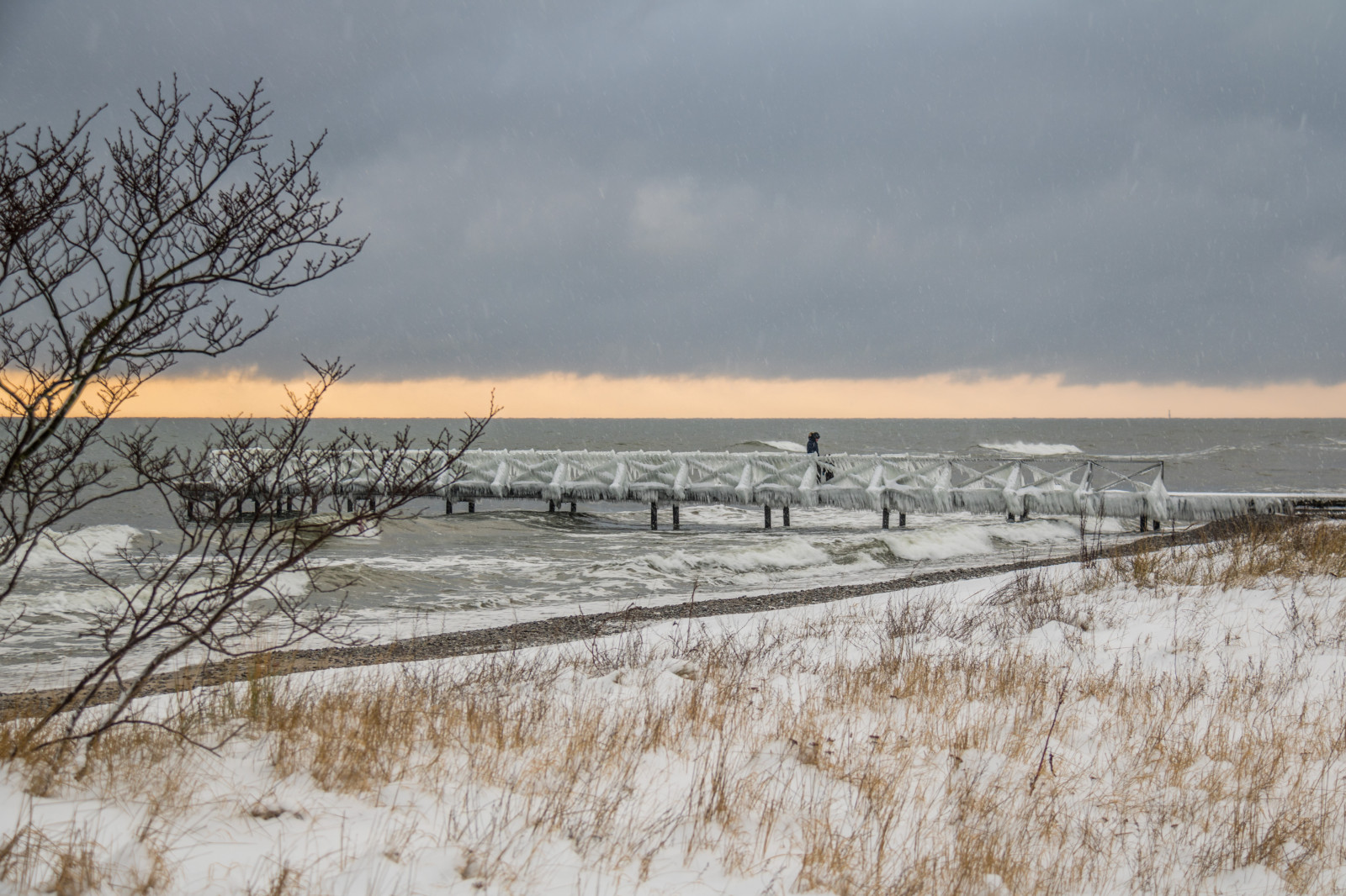 hav, sø, vand, kyst, sand, sne, vinter, is, morgen, kyst, frost, flod, vind, dok, Fryser, vådområde, vejr, er, sæson, bølge, Brygga, sn, Vatten, vinter, hav, Smygehamn, marsk, atmosfærisk fænomen, vadehavet