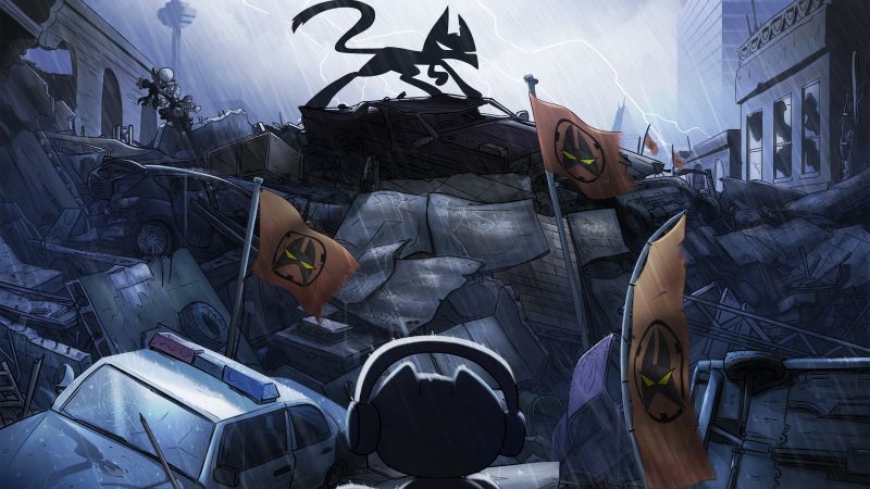 umělecká díla, Monstercat, Snímek obrazovky, pc hry, 3840x2160 px umělecká díla, Monstercat, Snímek obrazovky, pc hry, 3840x2160 px