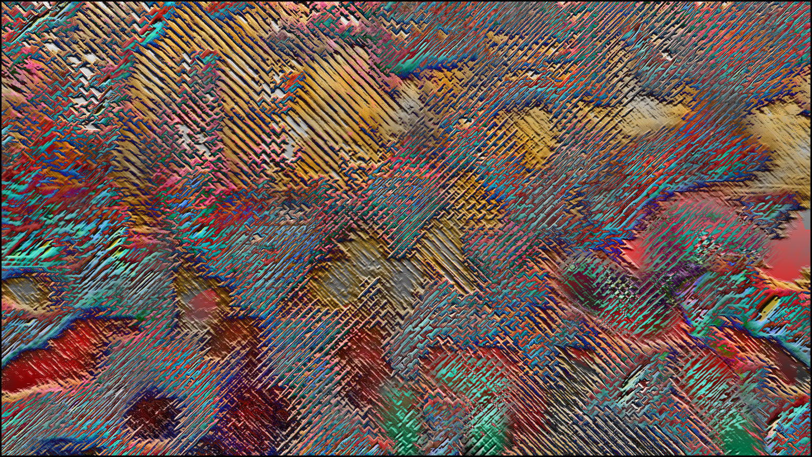 abstraktní, digitální umění