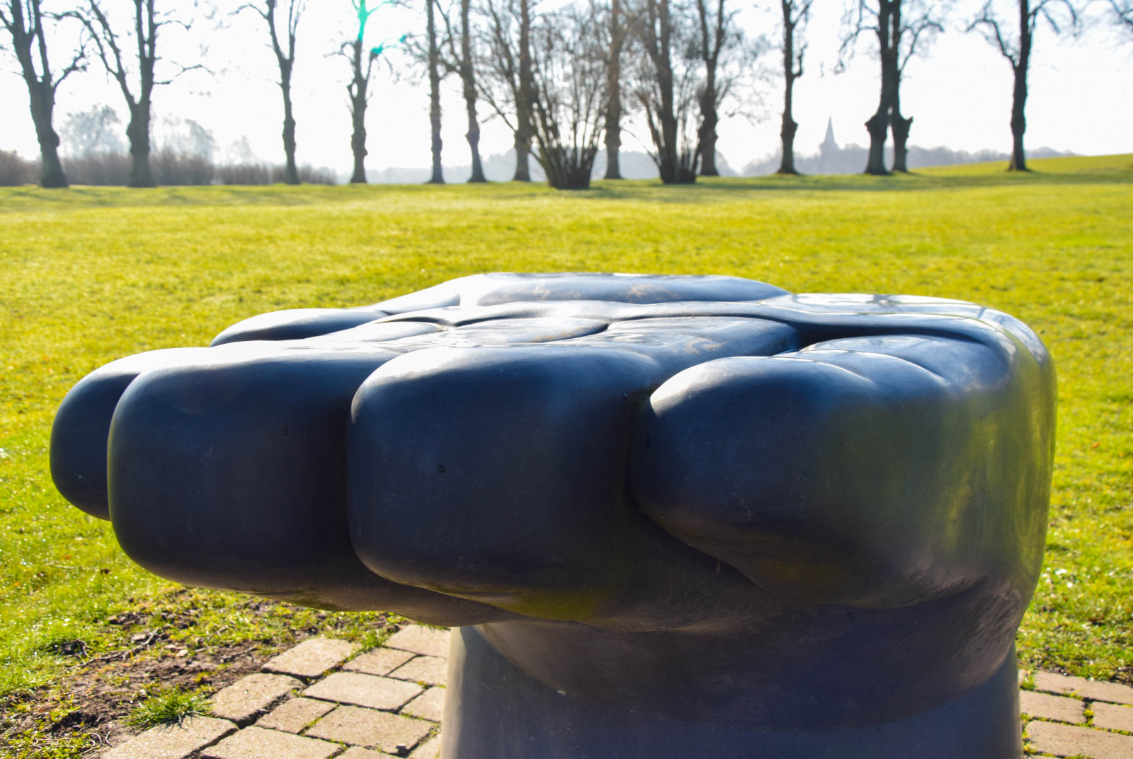 tráva, zelená, hrad, Sverige, UMĚNÍ, sk nel n, se, publicart, sterlen, openhand, marsvinsholm, kerstinahlgren, marsvinsholmsslottstr dg rd, nábytek, trávník, Muž se objekt