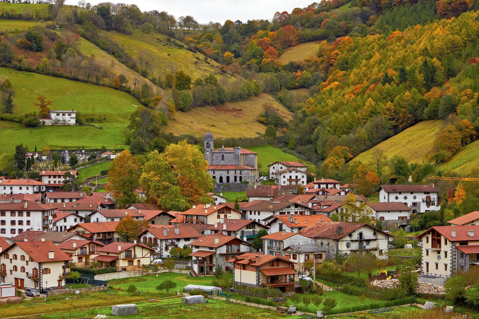 Wallpaper : Basque country, town, rural, Spain 2048x1365 - Dottore