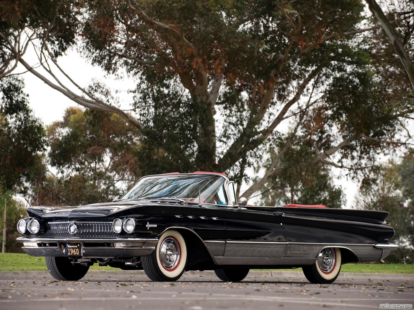 copaci, mașină, vehicul, mașini negre, Mașină de epocă, convertibil, Oldtimer, limuzină, Buick Electra, vehicul de teren, exterior auto, de automobile marca, vehicul de lux, mașină de epocă, muscle car, masina full size, Ford Galaxie