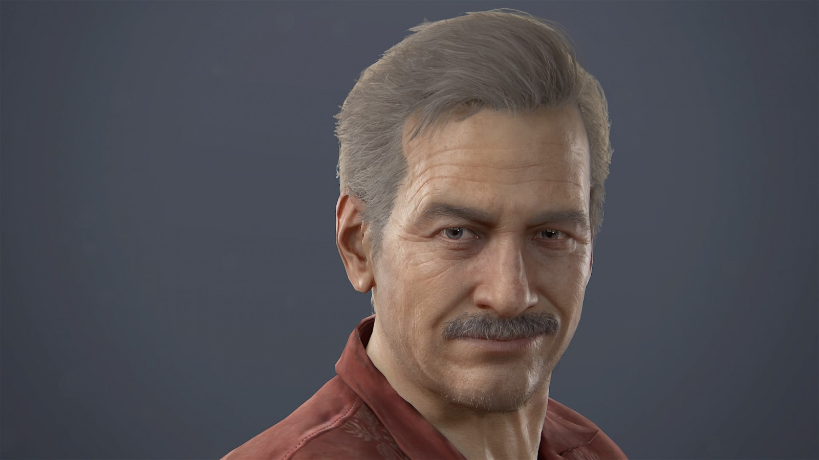 Gesicht, alt, Porträt, Uncharted 4 Ein Thief's End, graue Haare, Playstation 4, Person, Kopf, Mann, Sinn, Bildschirmfoto, Organ, Nahansicht, Gesichtsbehaarung