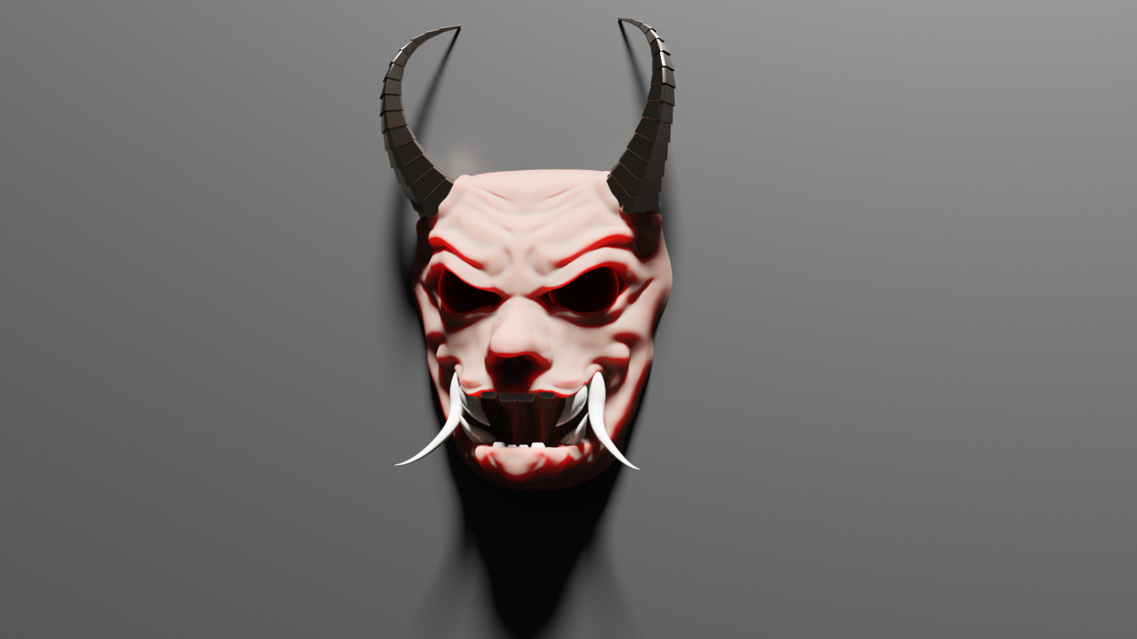 Achtergronden oni mask, blender 1920x1080 Corsack 2090953 Leuke