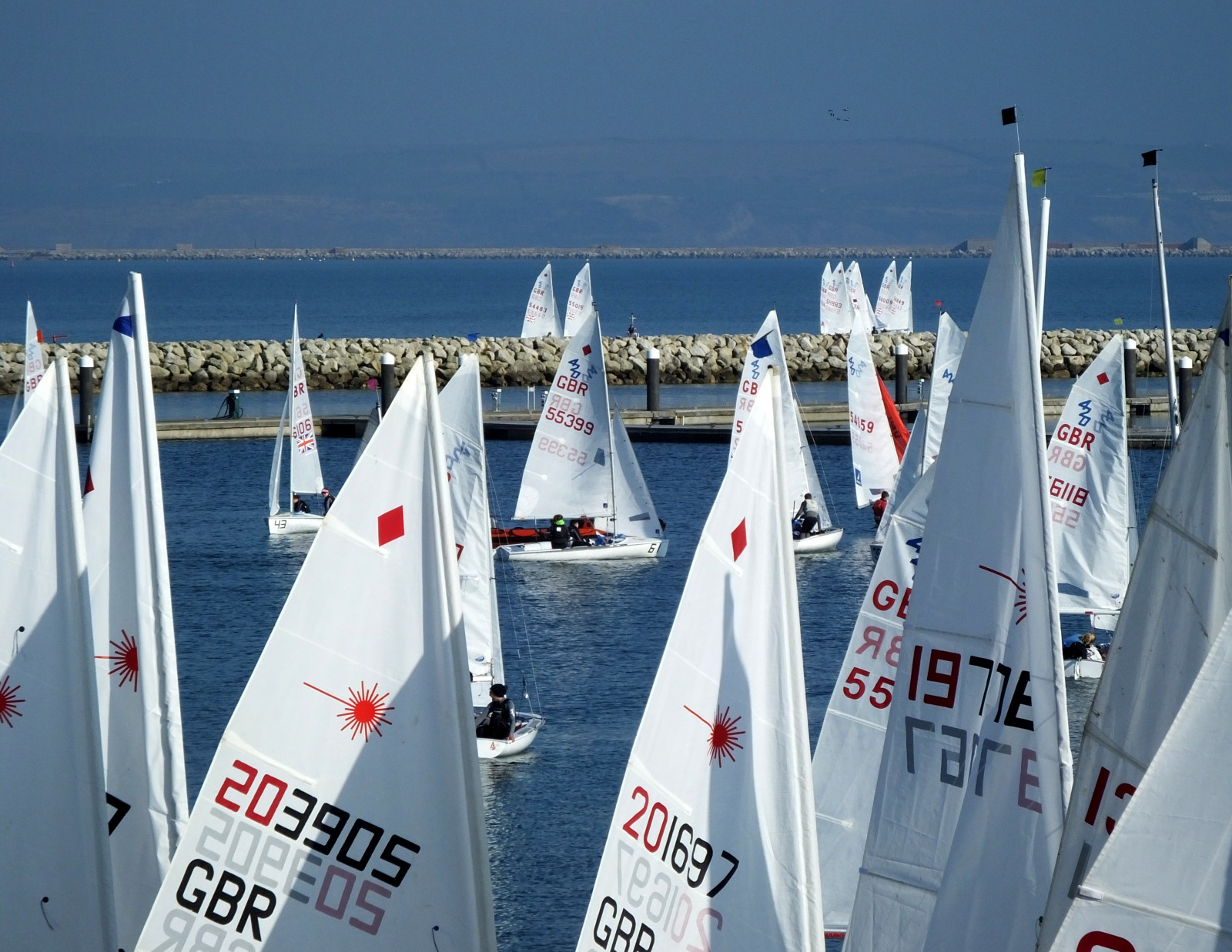 Wallpaper dinghies, yacht, sailing, racing, dinghyracing