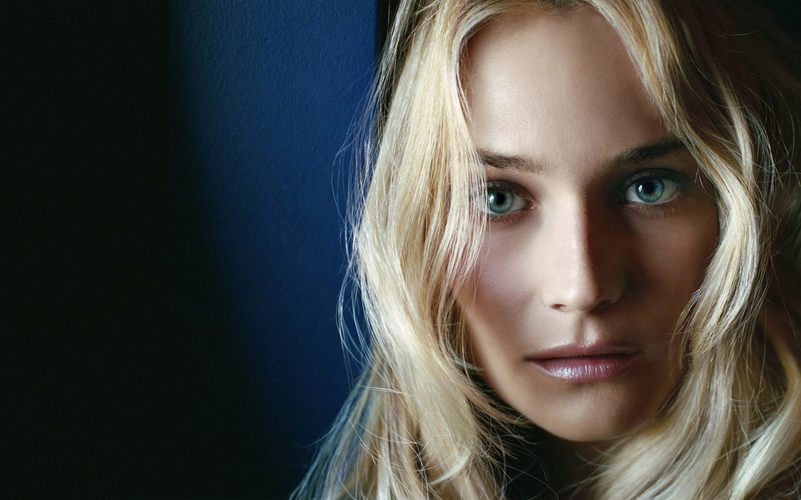 1920x1200 px, blondýnky, modrý, Diane, oči, tváře, kruger, portréty, ženy
