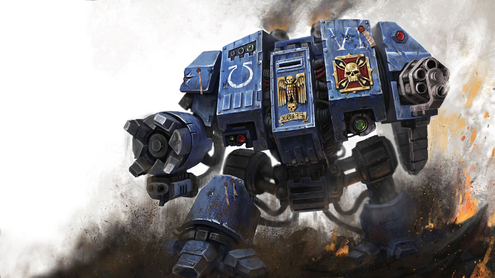 vozidlo, Mech, Warhammer 40 000, Hračka, stroj, Dreadnought, motor, Ultramarines, Snímek obrazovky, mecha