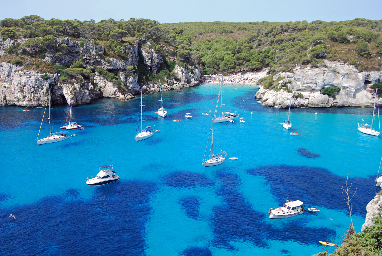blå, hav, skønhed, øer, Mar, Middelhavet, Mediterraneo, barco, turkis, naturskøn, playa, menorca, cala, Platja, Velero, Vaixell, Balearic, Turquesa, Mediterrani, Macarelleta
