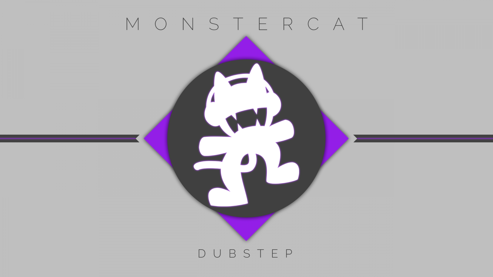 Wallpaper : illustration, logo, cartoon, brand, Monstercat, shape, font ...