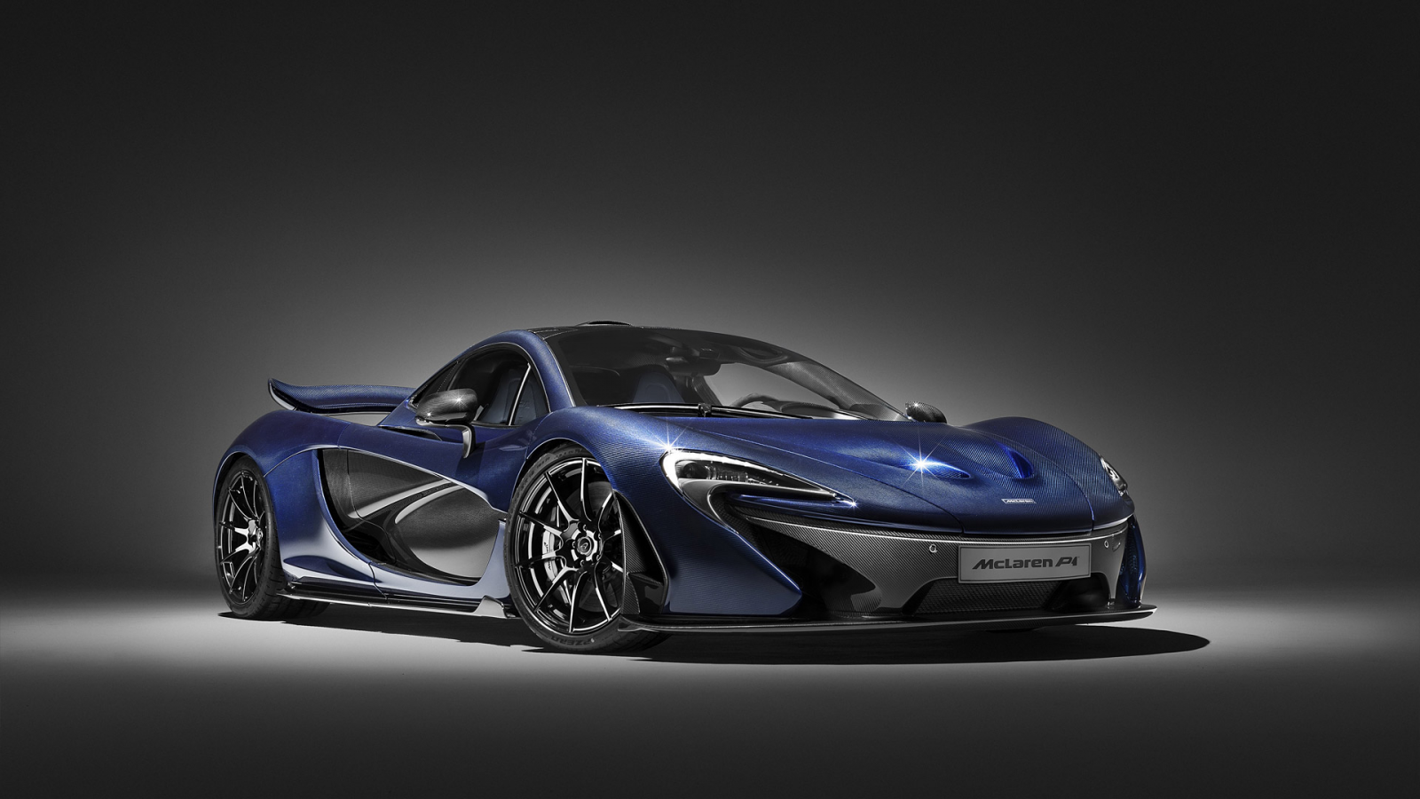 Einfacher hintergrund, Auto, Blaue Autos, Fahrzeug, McLaren P1, Scheinwerfer, Sportwagen, Leistungsauto, Supercar, Landfahrzeug, Automobil-Design, Automotive außen, Automobil machen, Konzeptauto, Mclaren automotive
