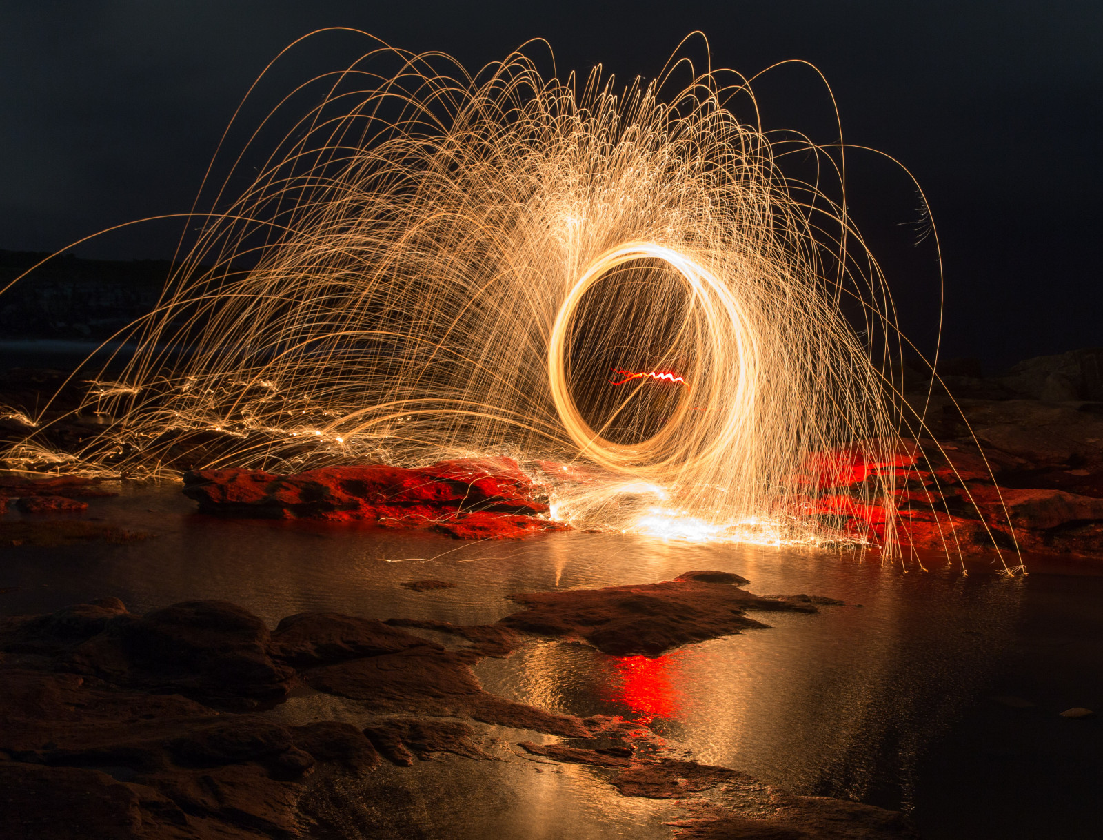Wallpaper light, lightpainting, Sydney, Australia, rambo2100