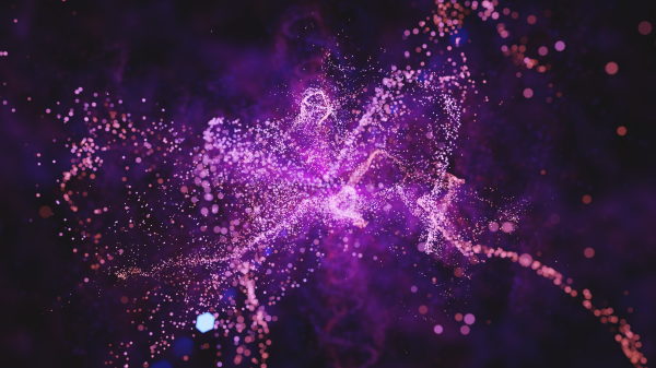 bokeh,particle,abstract,3D