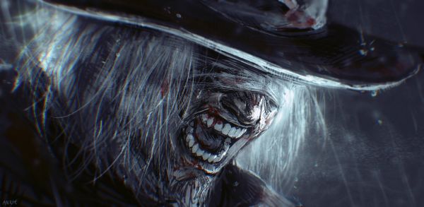 fantasy art, digital art, artwork, Bloodborne, Video Game Art