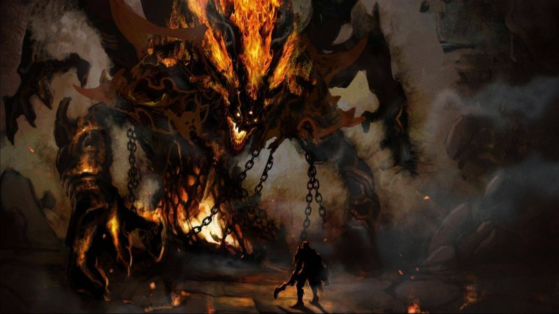 barlang, mitológia, Képződés, láng, sötétség, fantasy art barlang, mitológia, Képződés, láng, sötétség, fantasy art