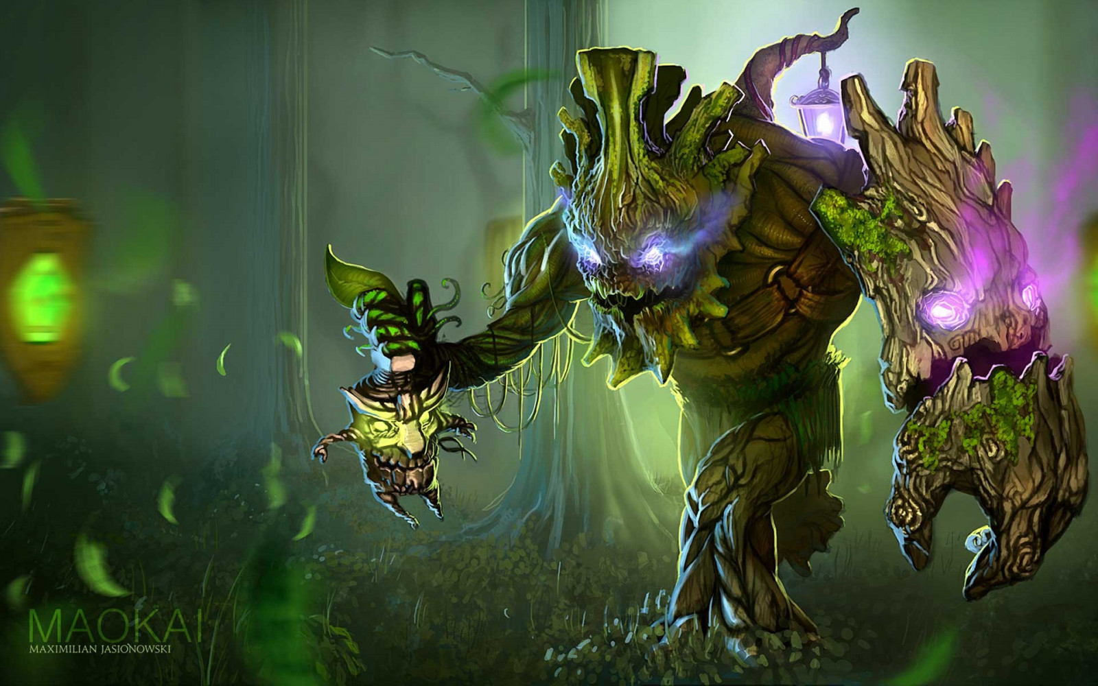 stvoření, League of Legends, Maokai League of Legends, videohry