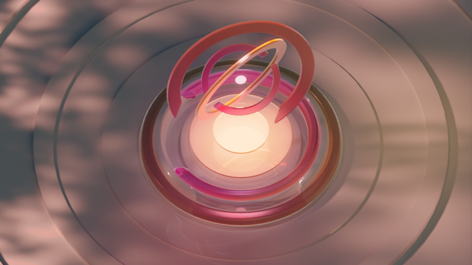 Wallpaper glass design, minimalism, 3D Abstract, water 1920x1080