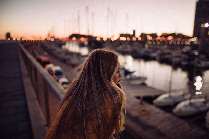 chrám, noc, slunečnímu záření, ženy, fotografování, večer chrám, noc, slunečnímu záření, ženy, fotografování, večer