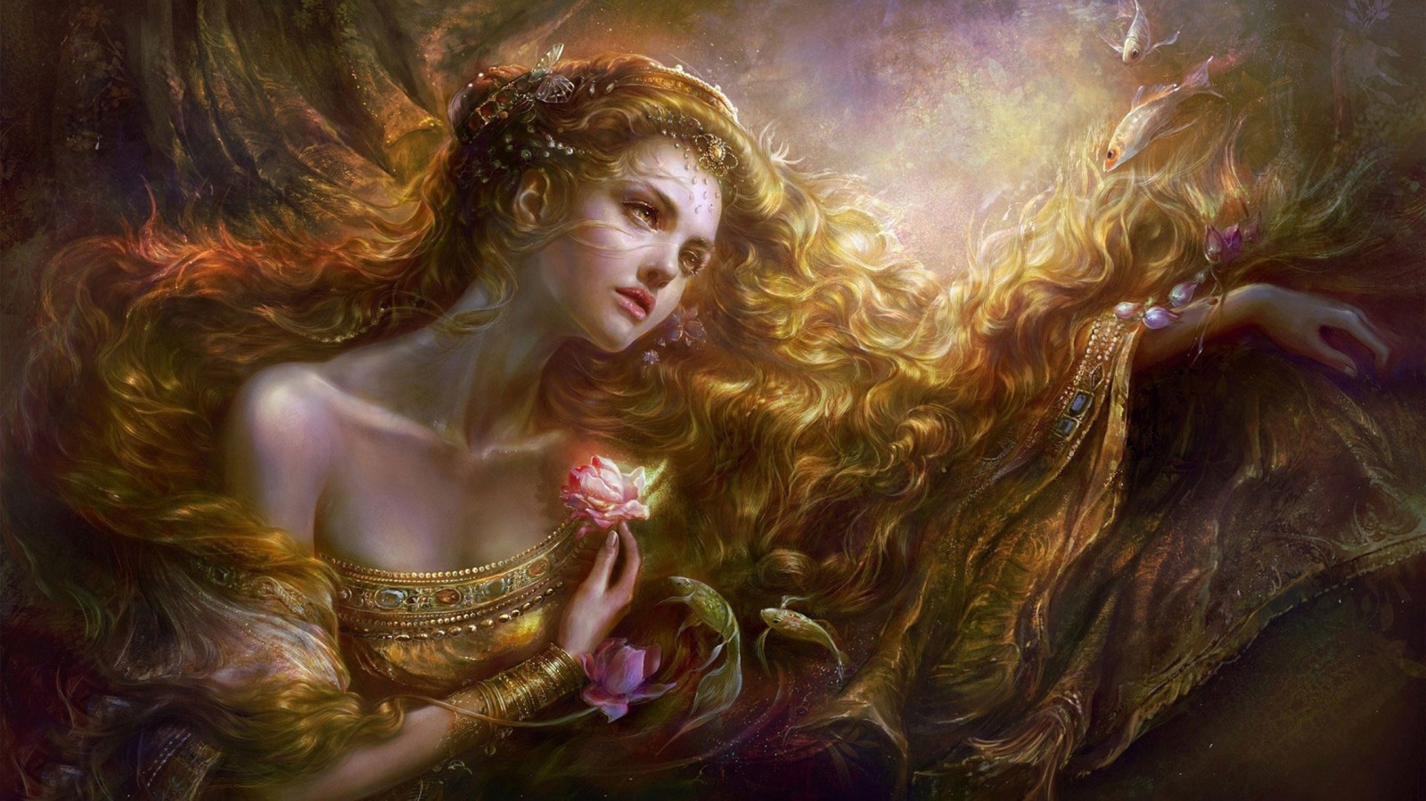 fantasy art, kunstverk, mytologi, skjermbilde, skrivebordsbakgrunn, fiktiv karakter, kvinne kriger, mytisk skapning