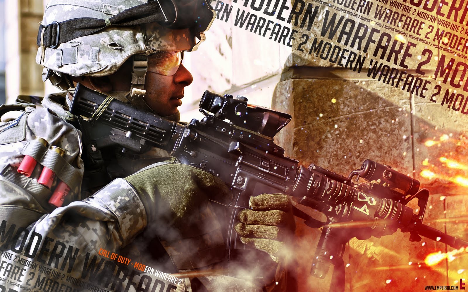 Machine Gun Cod Wallpaper : soldier, Marksman, machine gun, Call of Duty Modern Warfare ...