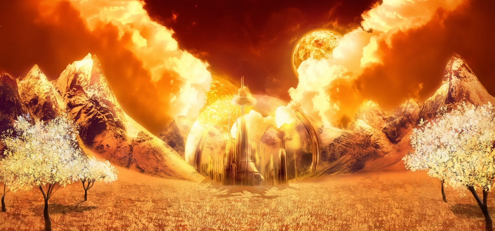 Feu, Docteur Who, catastrophe, Gallifrey, incendies, Phénomène géologique, feu
