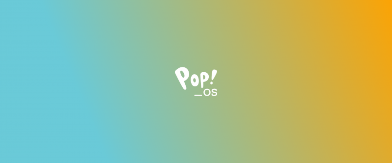 gradient,minimalisme,operativ system,Linux,Pop OS