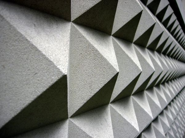 wall,symmetry,triangle,pattern,grey,geometry