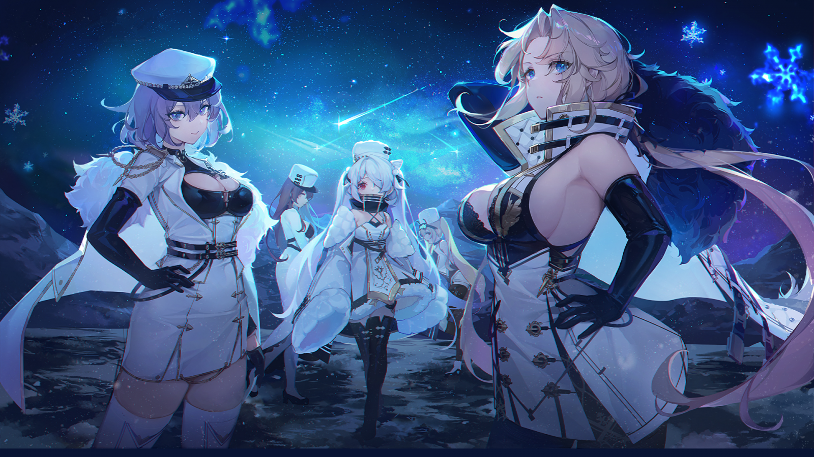 Аниме девушки, Azur Lane, видео игры