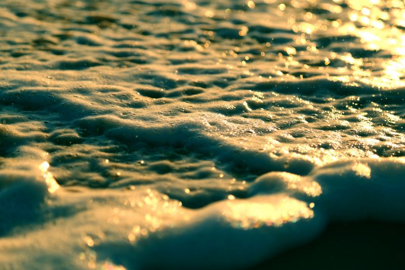 slunečnímu záření, západ slunce, moře, voda, Příroda, pobřeží