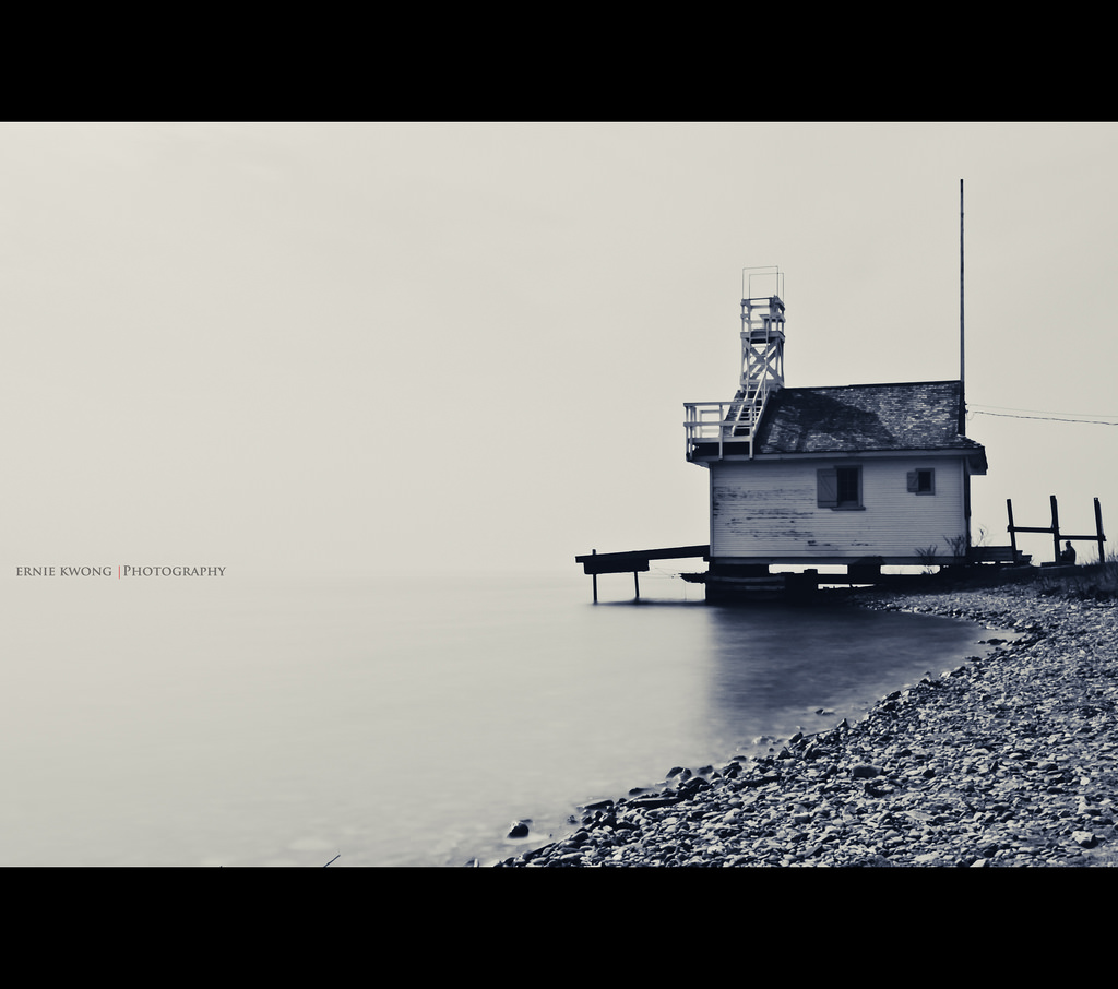 réflexion, véhicule, plage, LE, longue exposition, Bw, immobilité, Photographie monochrome, Beachhut, Cherrybeach, 10stopper, Torontoblackwhite