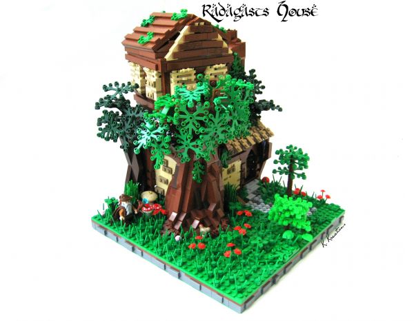 LEGO,Toy,forest,rings,house,tree