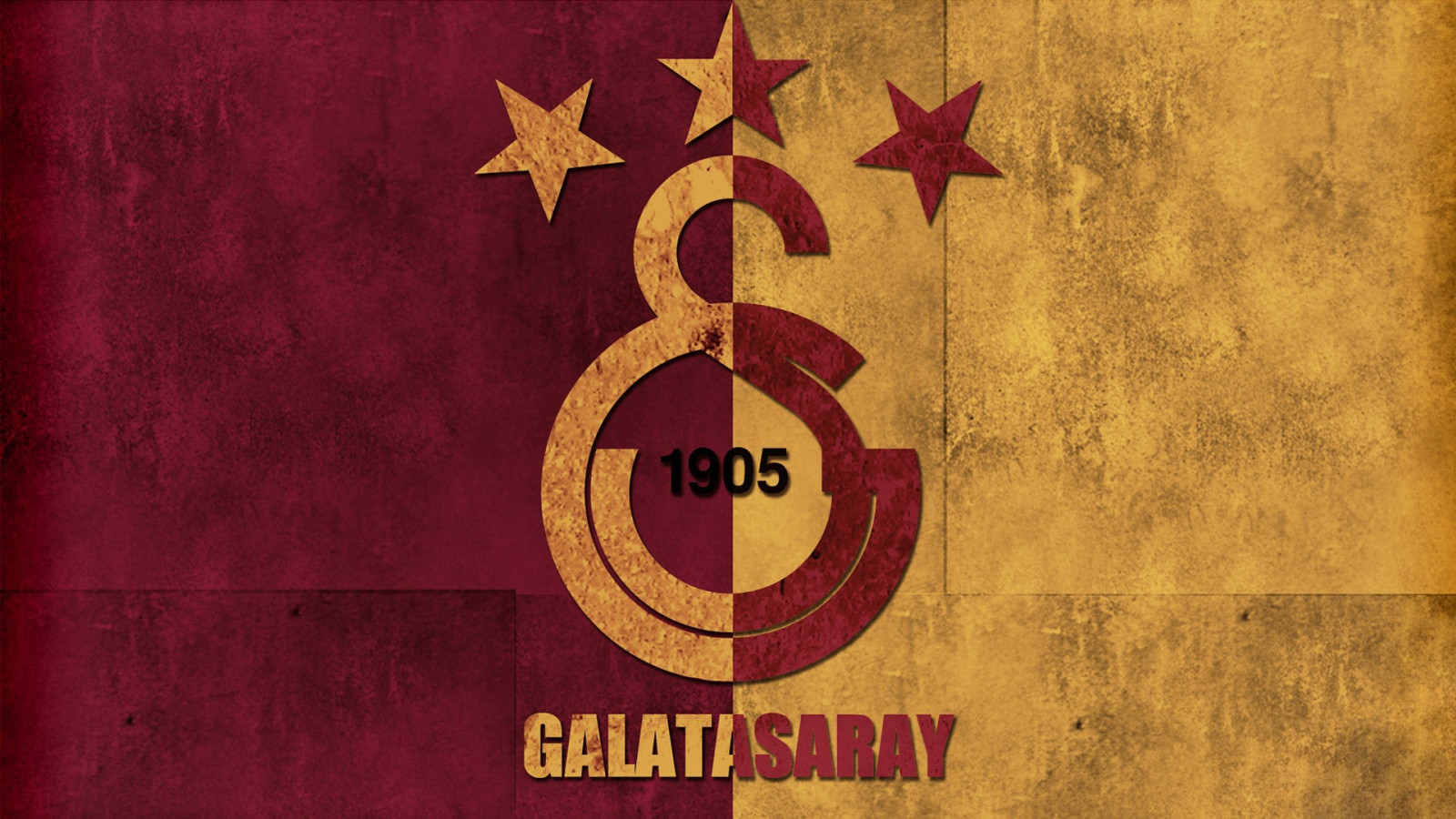 illustration, rød, tekst, logo, tyrkisk, cirkel, fodboldklubber, Galatasaray S K, plakat, mærke, form, design, nummer, 1920x1080 px, skrifttype