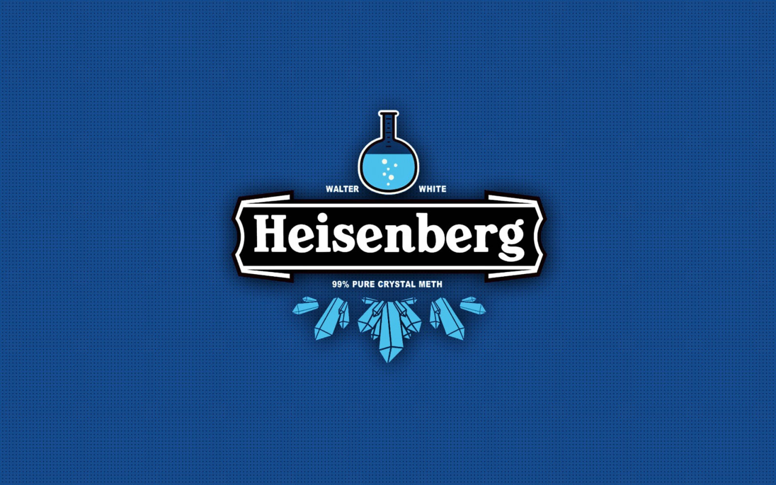 1920x1200 px, blå, Blå baggrund, Breaking Bad, Heisenberg, typografi