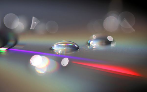 water, reflectie, cirkel, macro, Canon, Lens flare